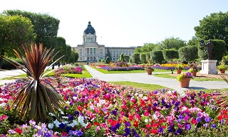 image of landscaped grounds